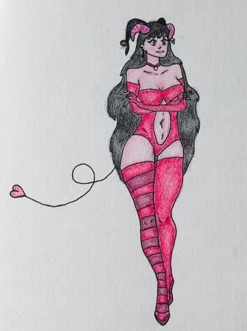 Color pencils rendered